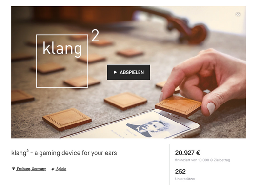Eine erfolgreiche Crowdfundingkampagne