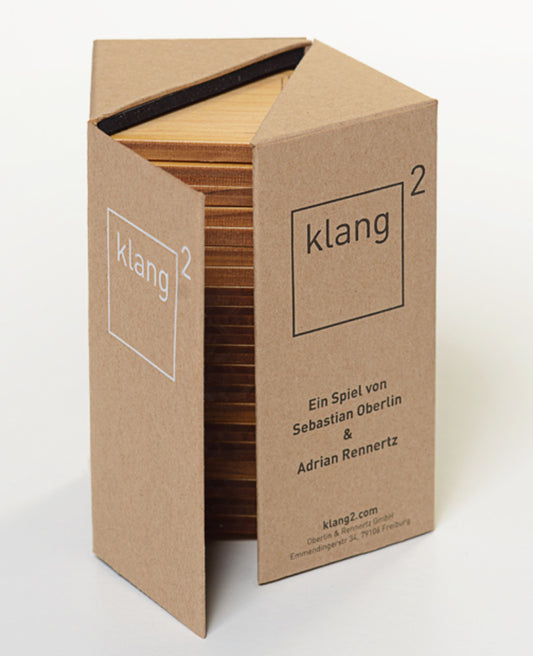 Die klang² Classic Spieleschachtel